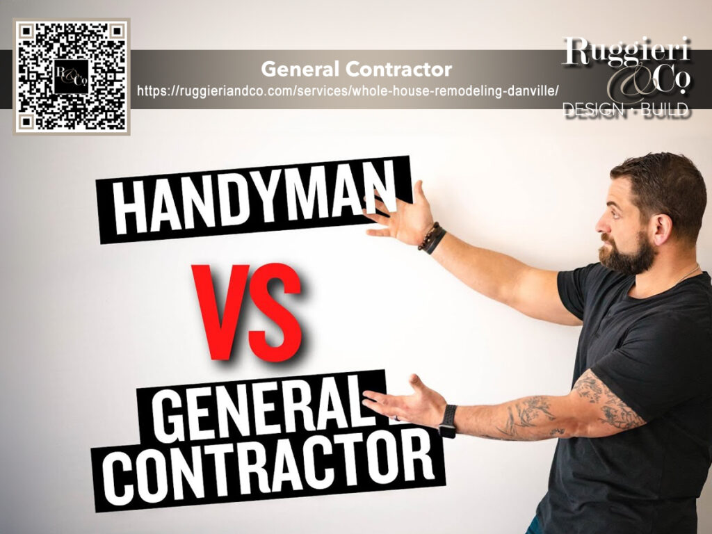 Difference Between a general contractor and a handyman
